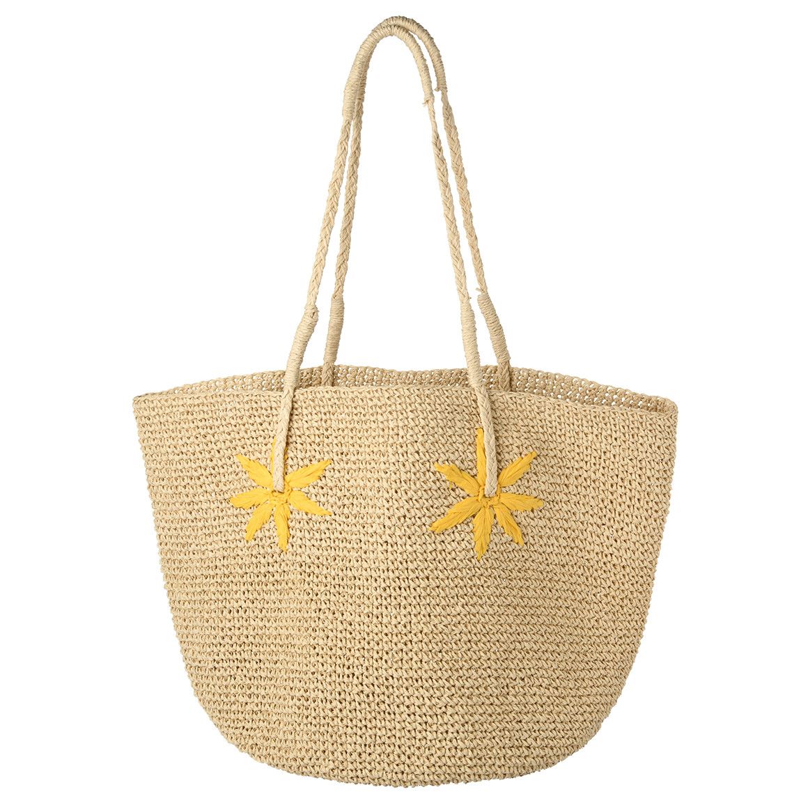 Strandtasche aus strukturiertem Material von Gina Benotti