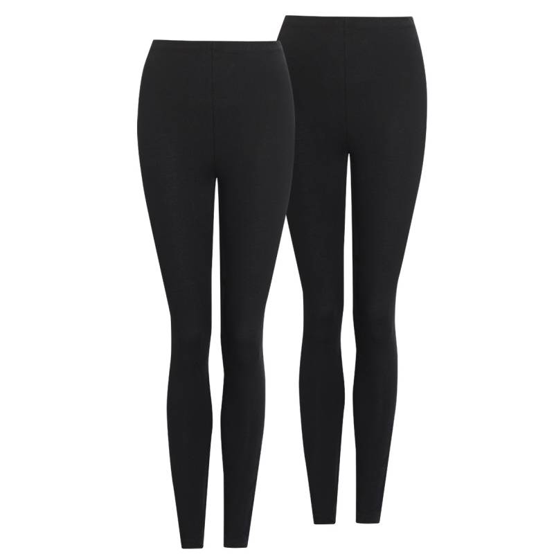 2 Damen Leggings mit Bio-Baumwolle von Gina