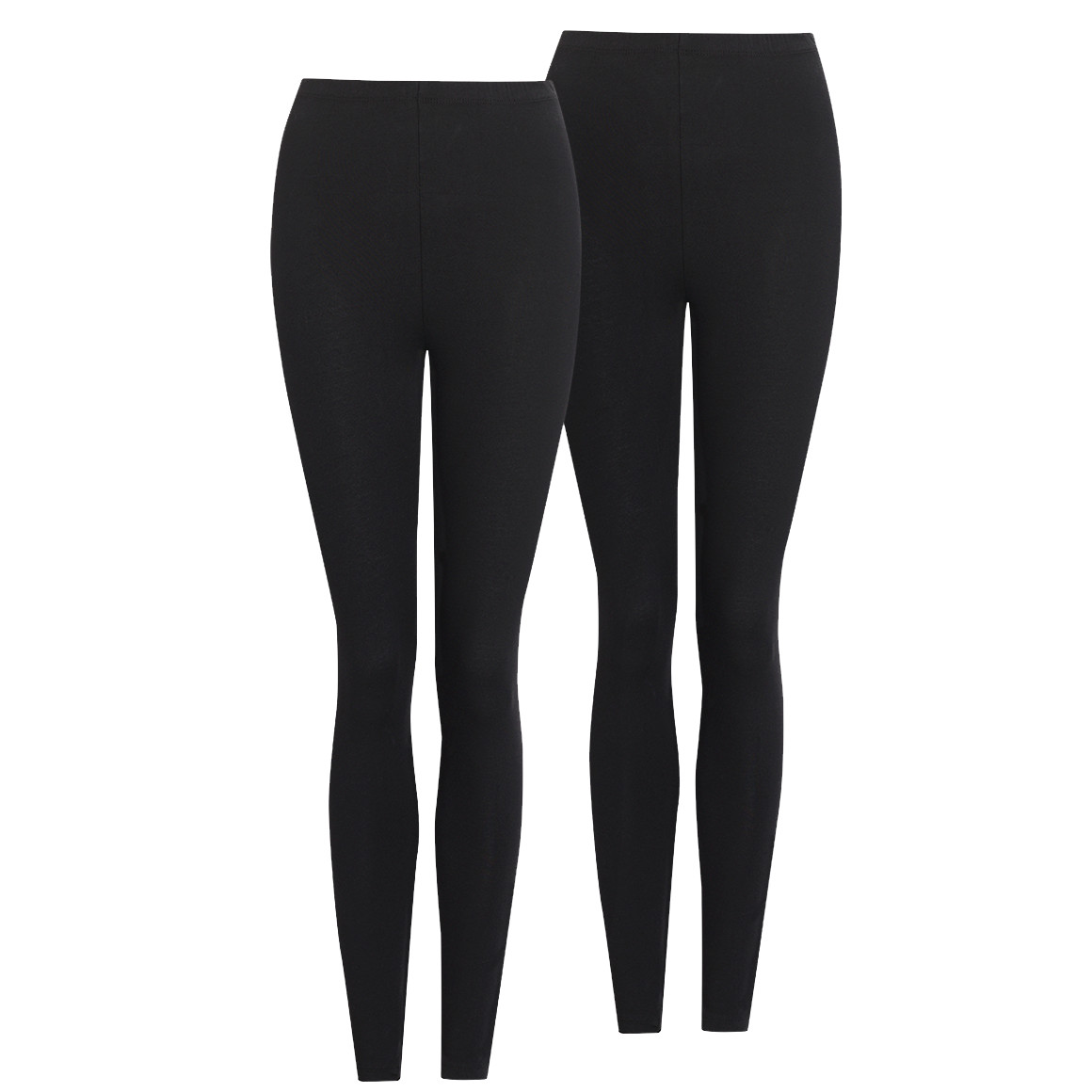 2 Damen Leggings mit Bio-Baumwolle 2 Damen Leggings mit Bio-Baumwolle von Gina