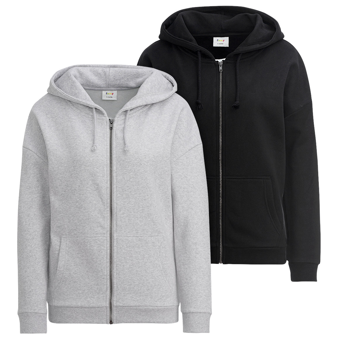 2 Damen Sweatjacken im Set von Gina