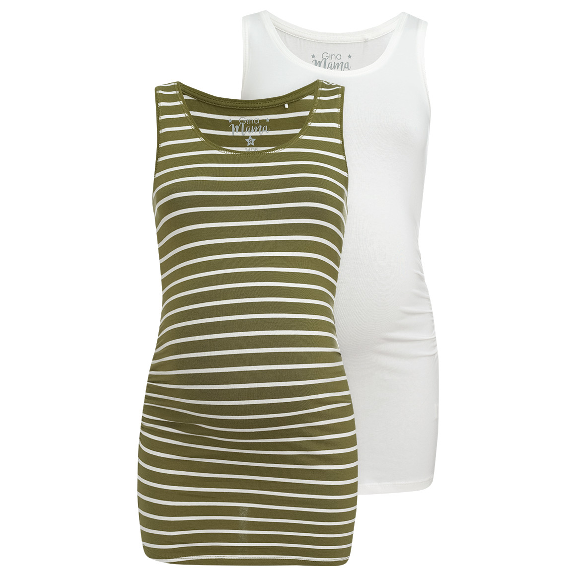 2 Damen Umstands-Tops im Set von Gina