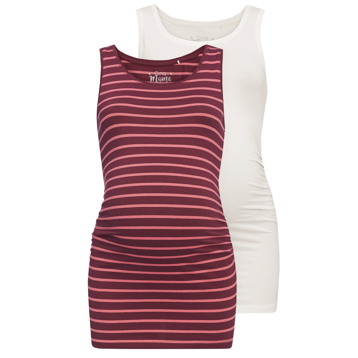 2 Damen Umstands-Tops im Set von Gina
