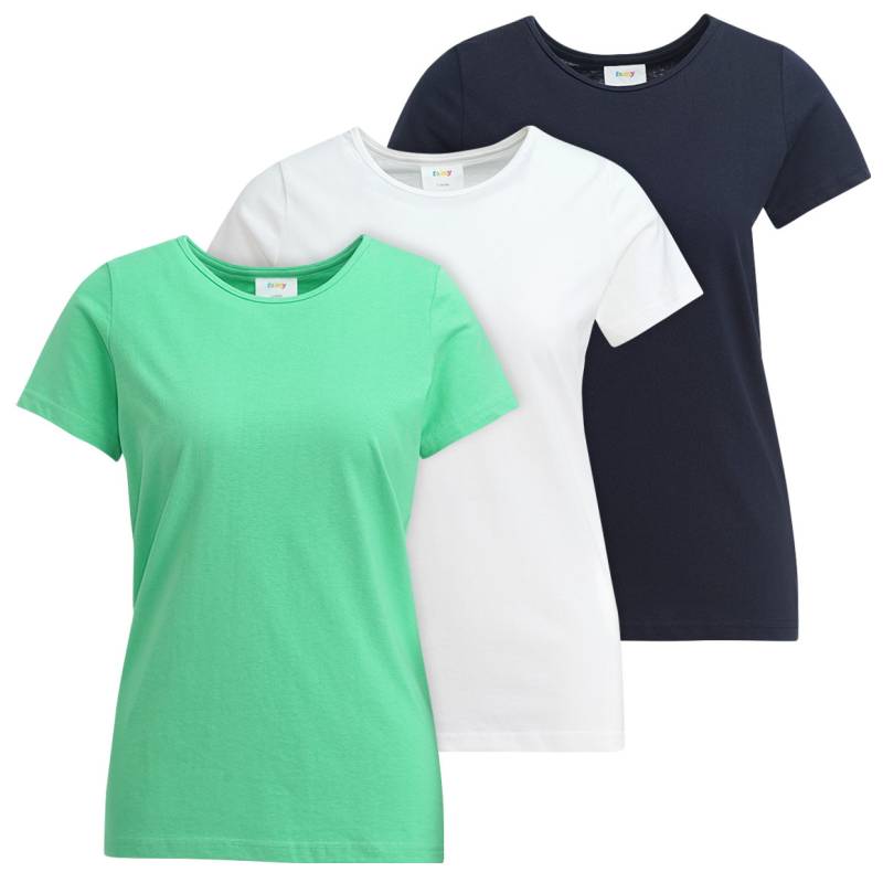 3 Damen T-Shirts im Set von Gina