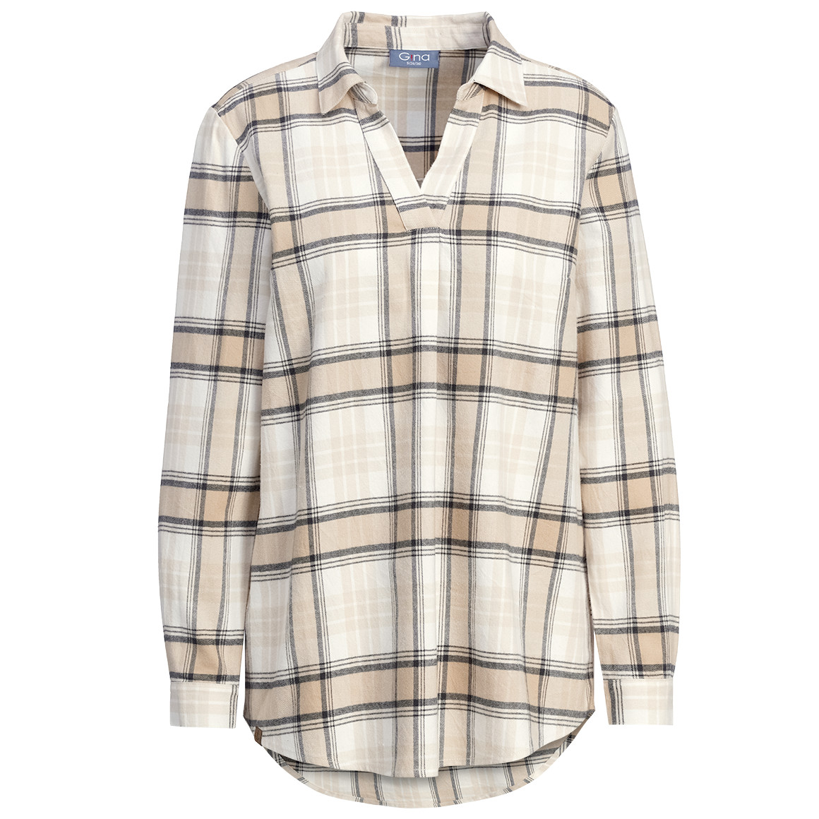 Damen Bluse im Karo-Look Damen Bluse im Karo-Look von Gina