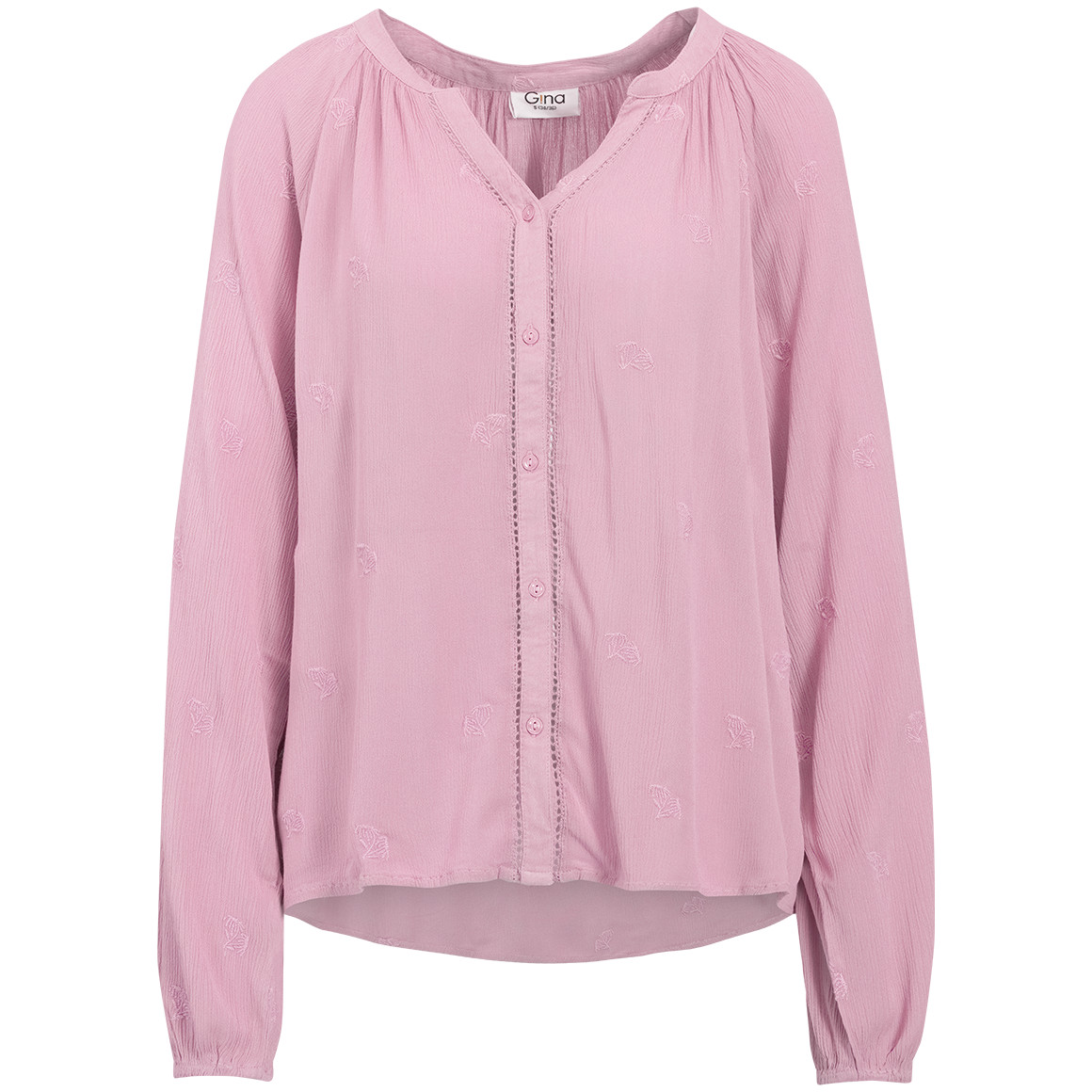 Damen Bluse in Crepp-Optik Damen Bluse in Crepp-Optik von Gina