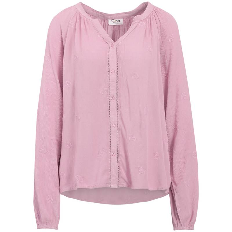Damen Bluse in Crepp-Optik von Gina