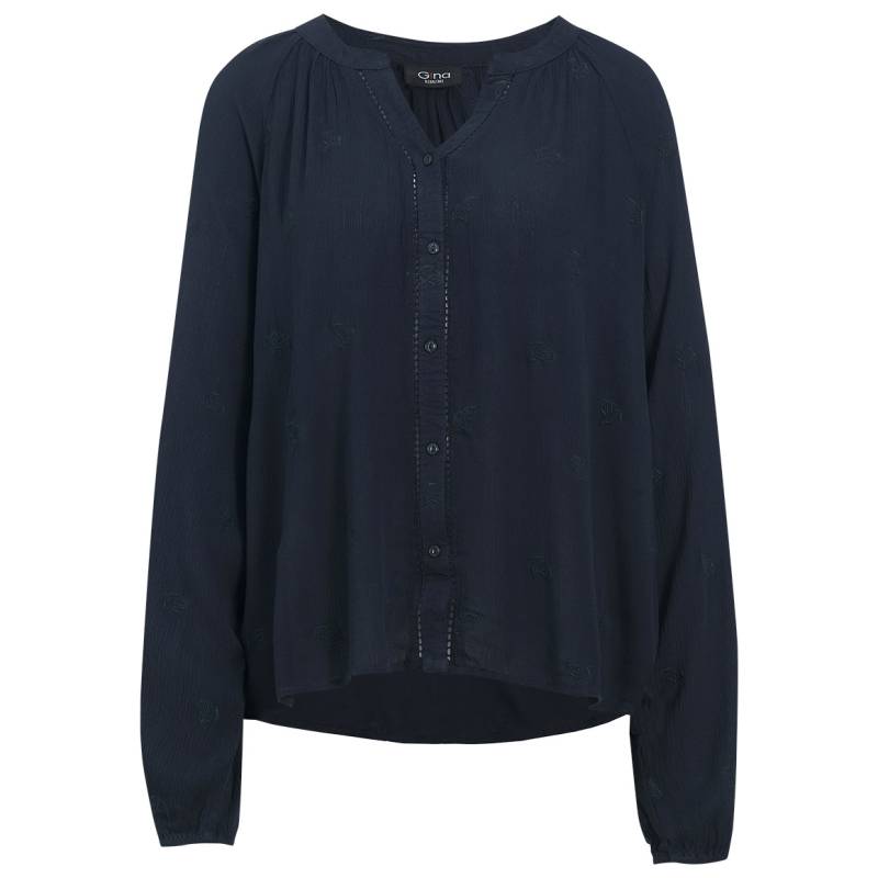 Damen Bluse in Crepp-Optik von Gina
