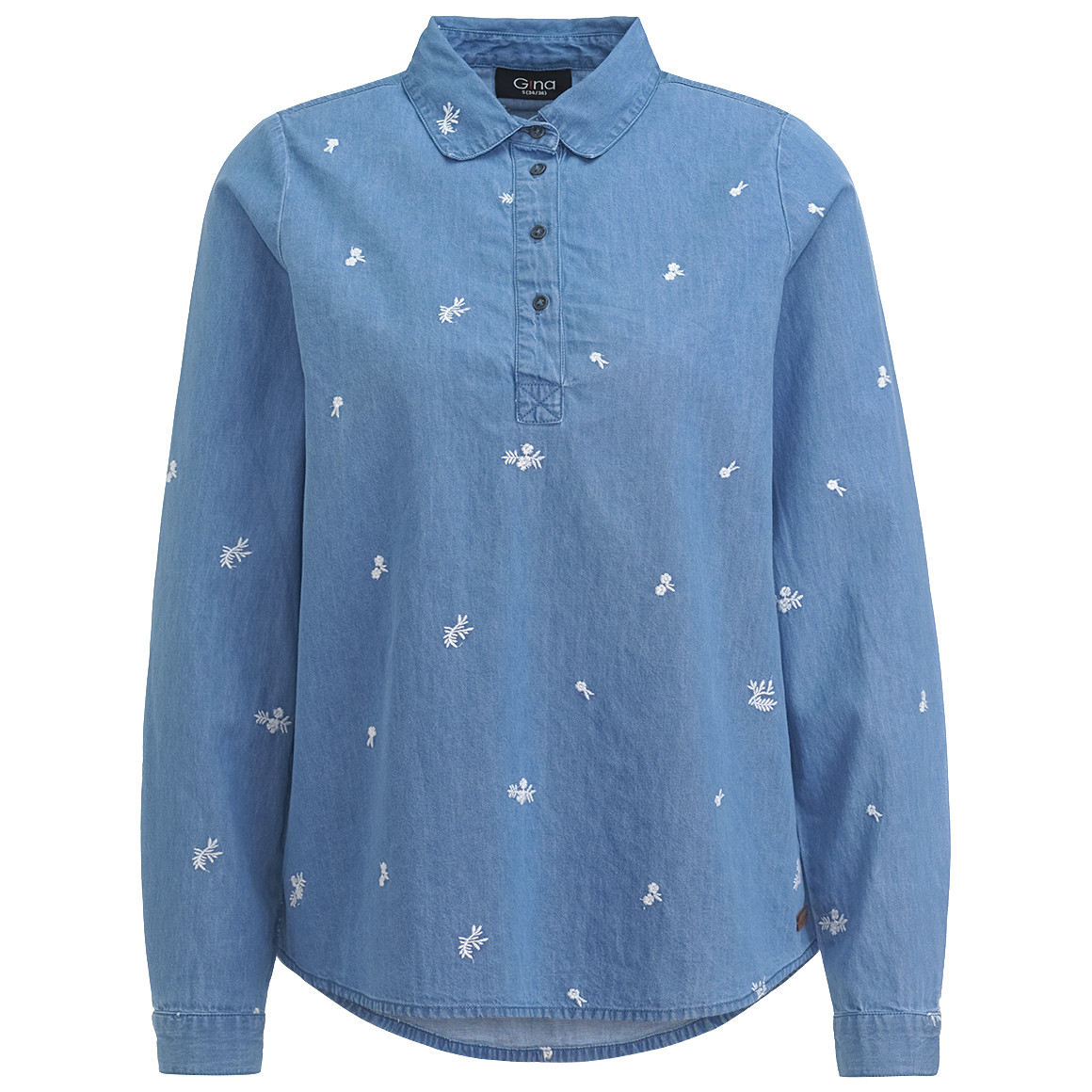 Damen Bluse in Denim-Optik von Gina