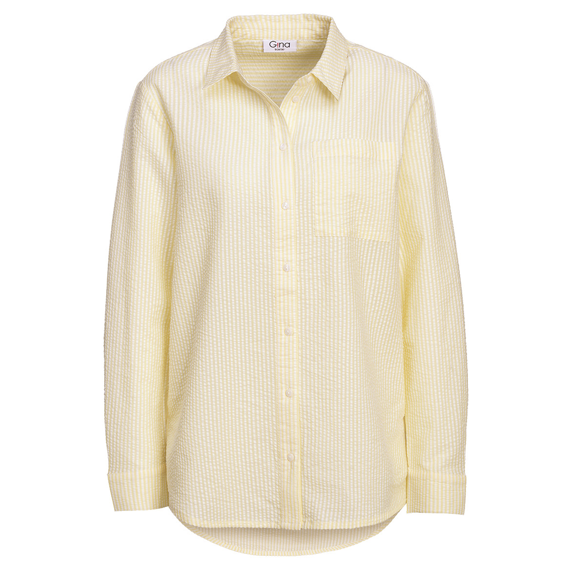 Damen Bluse in Seersucker-Optik Damen Bluse in Seersucker-Optik von Gina