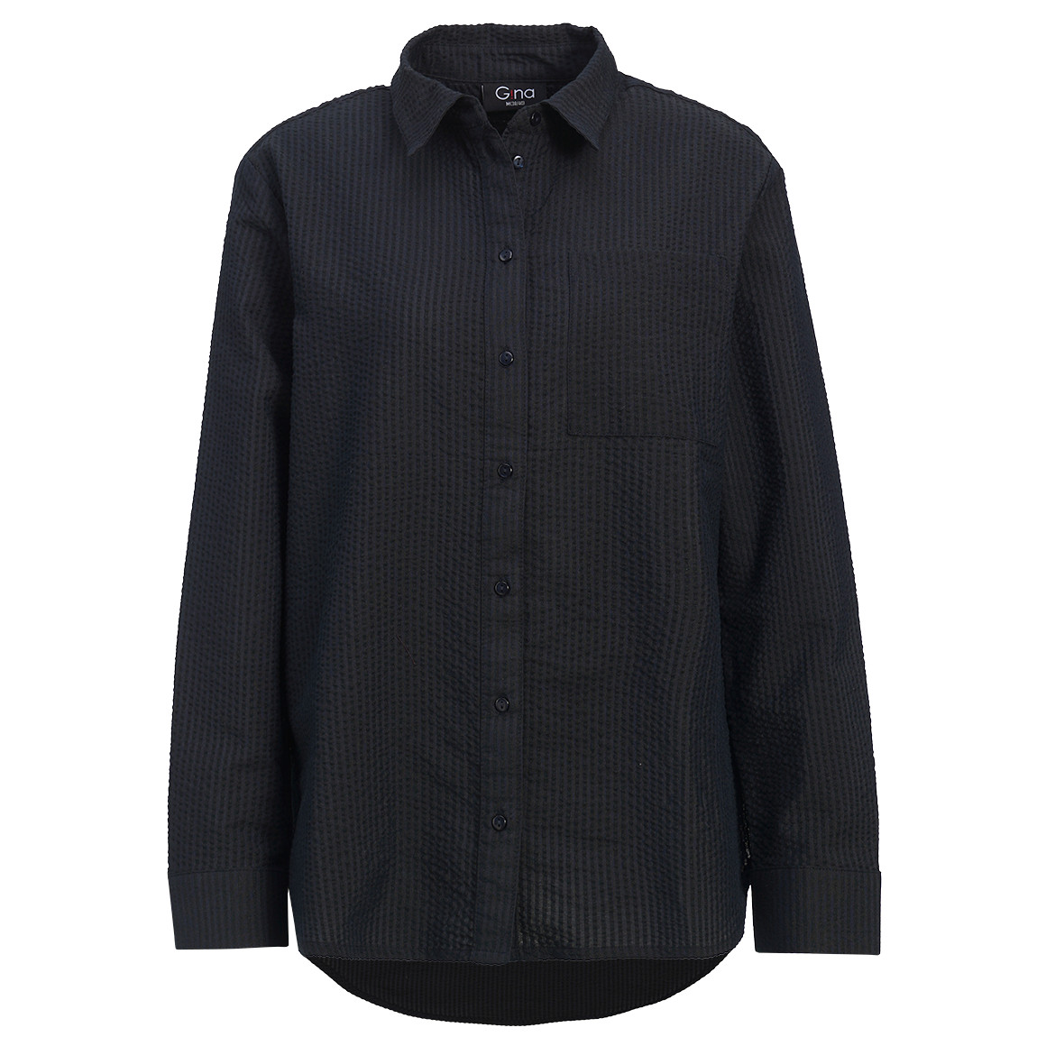 Damen Bluse in Seersucker-Optik Damen Bluse in Seersucker-Optik von Gina