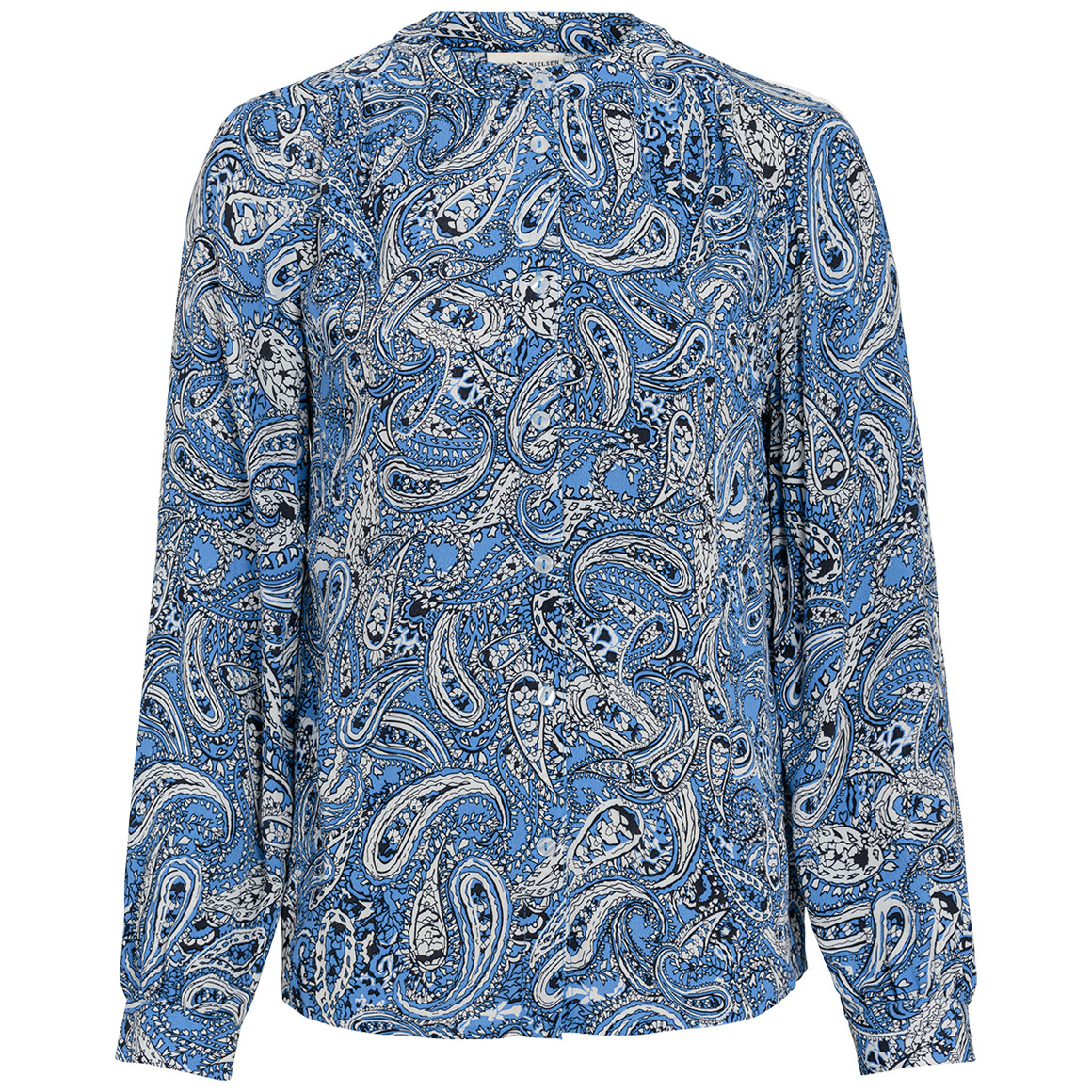 Damen Bluse mit Allover-Muster von Gina