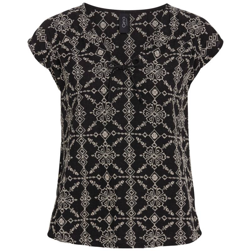 Damen Bluse mit Allover-Stickerei von Gina