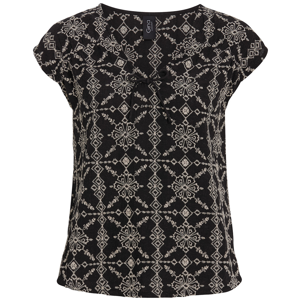 Damen Bluse mit Allover-Stickerei Damen Bluse mit Allover-Stickerei von Gina