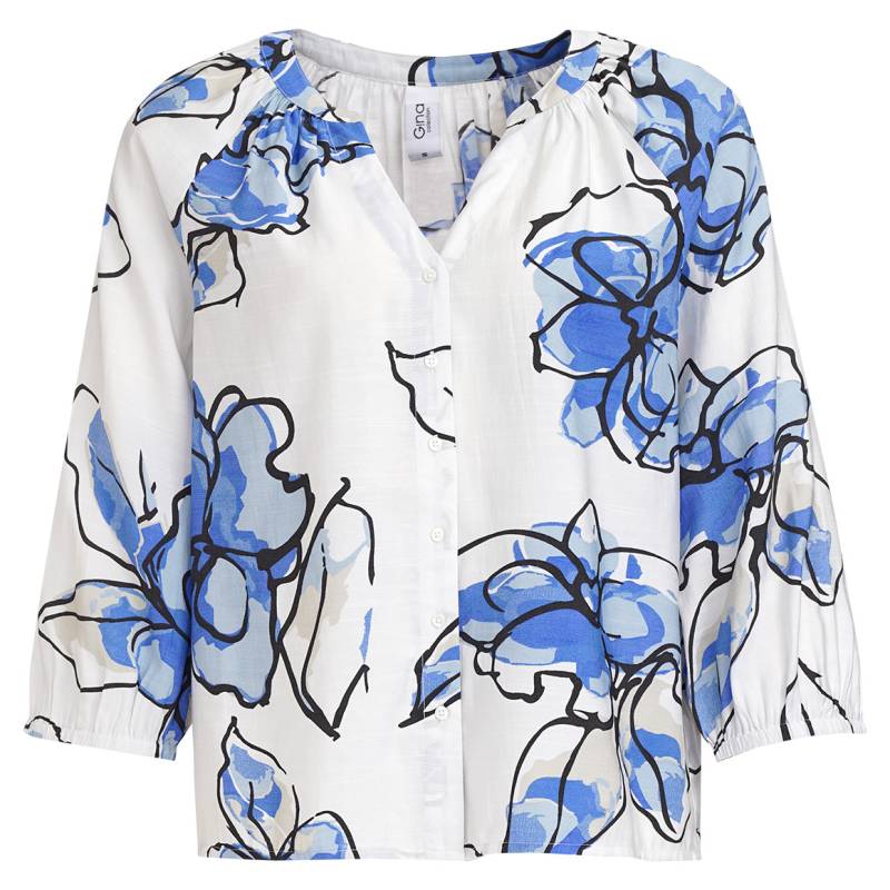 Damen Bluse mit Blumenmuster von Gina