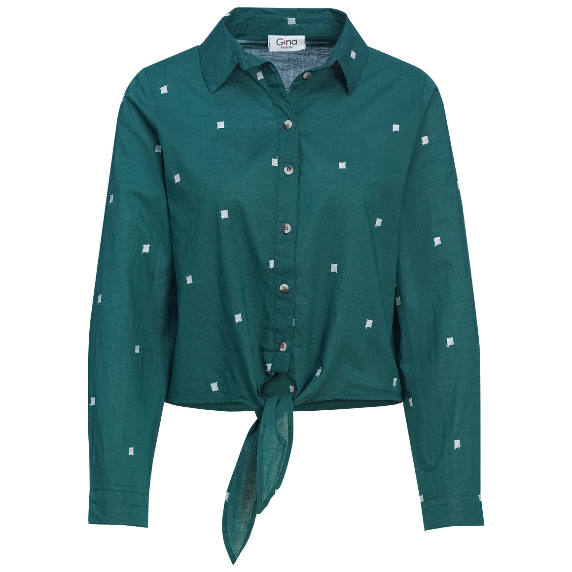 Damen Bluse mit Knotendetail Damen Bluse mit Knotendetail von Gina