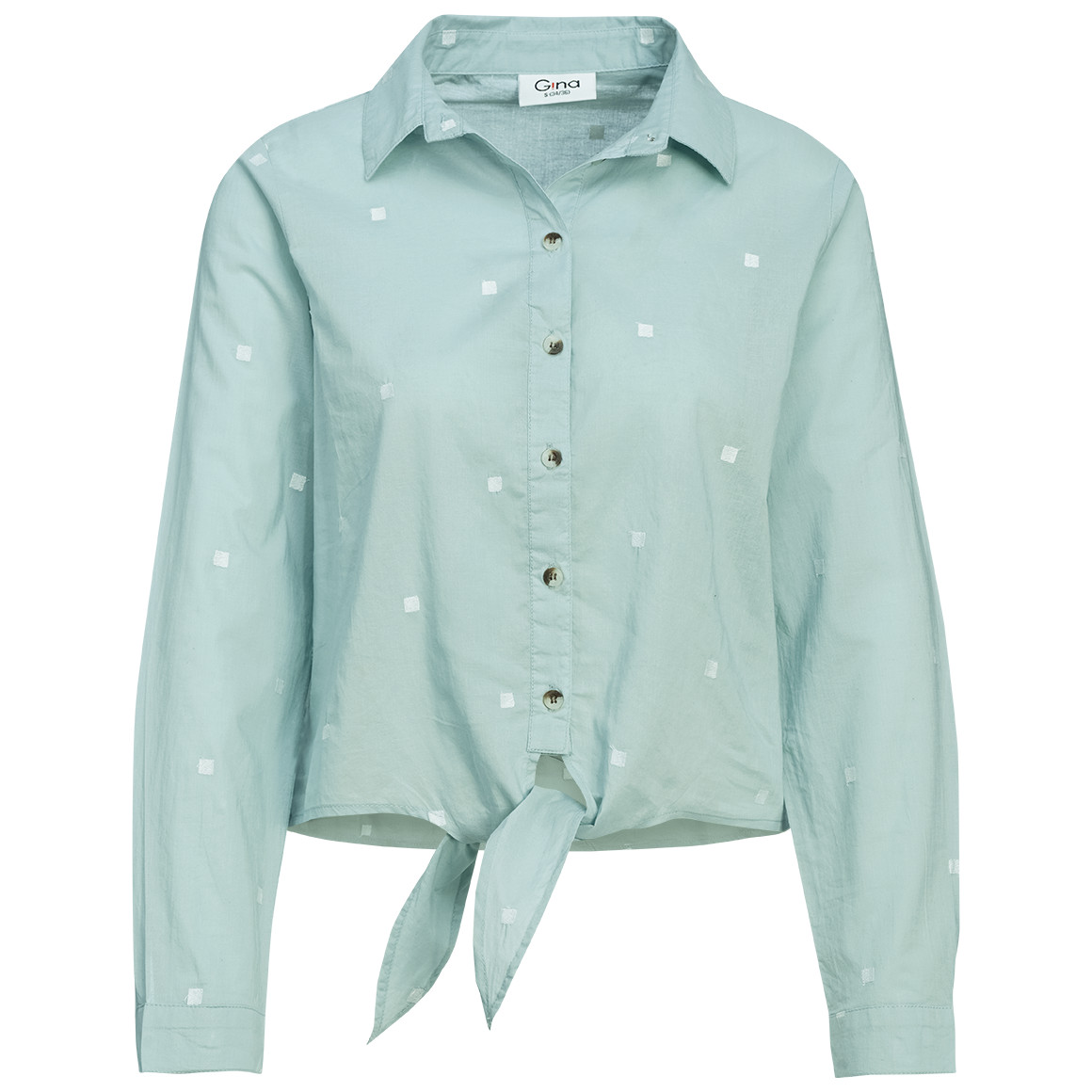 Damen Bluse mit Knotendetail von Gina