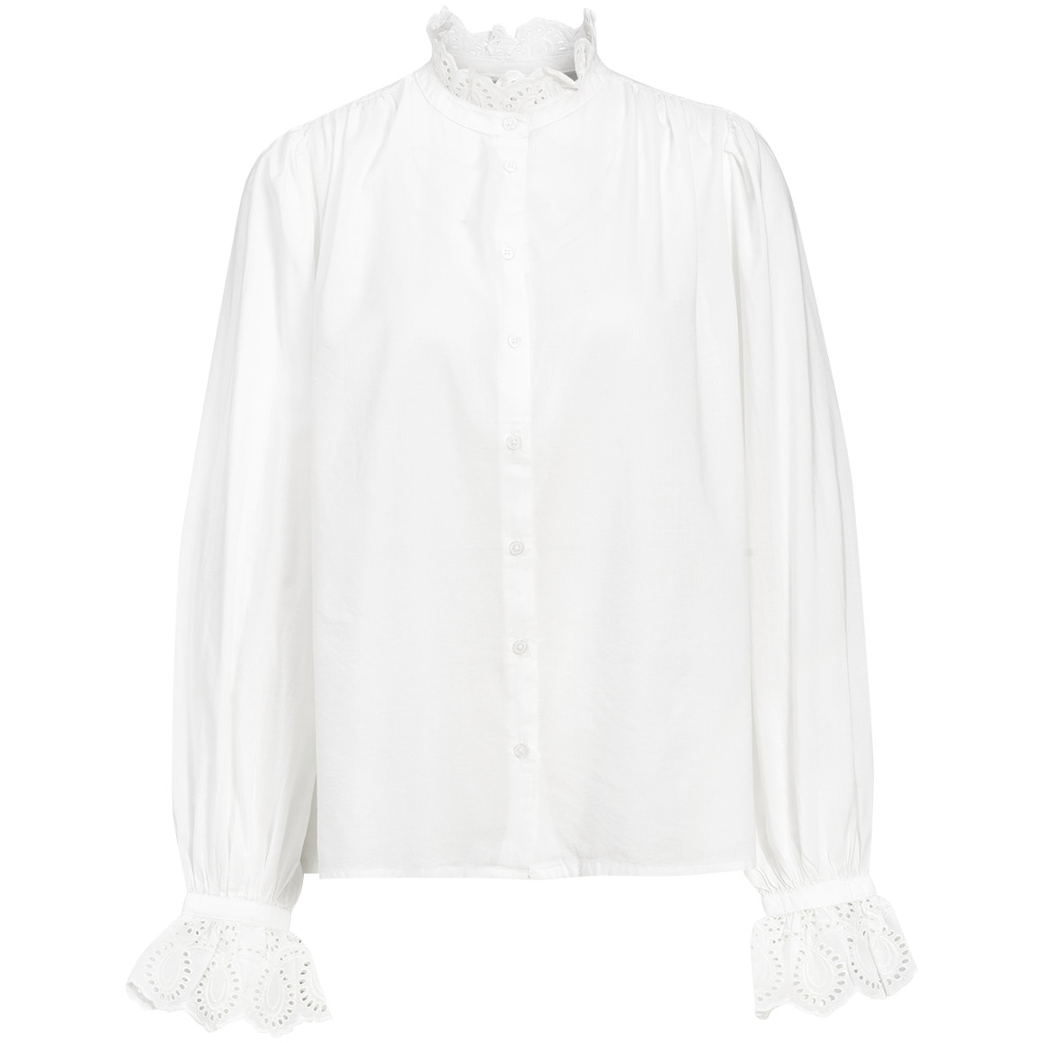 Damen Bluse mit Rüschen von Gina