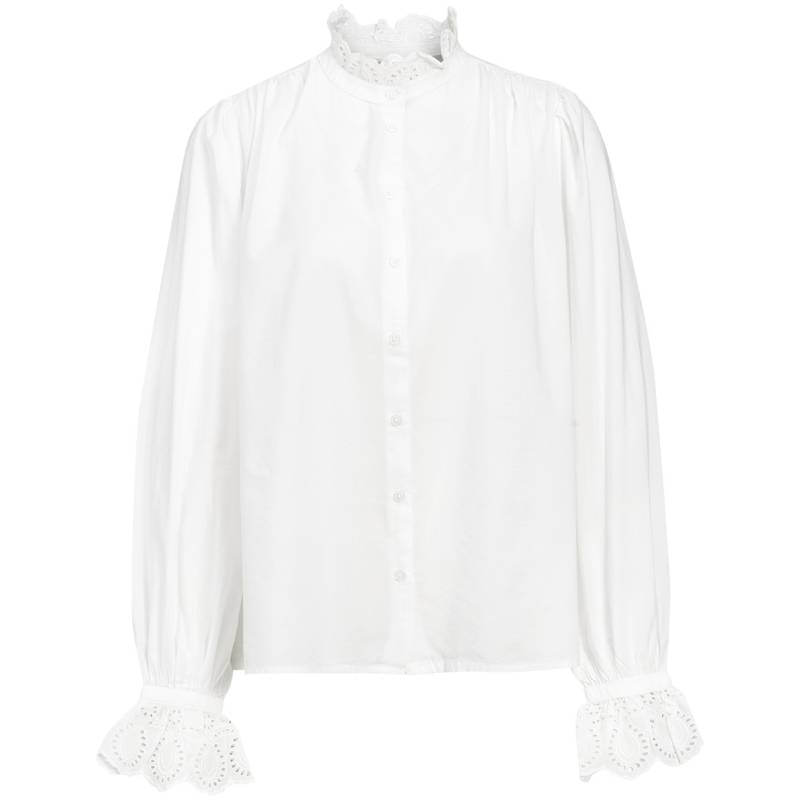 Damen Bluse mit Rüschen von Gina