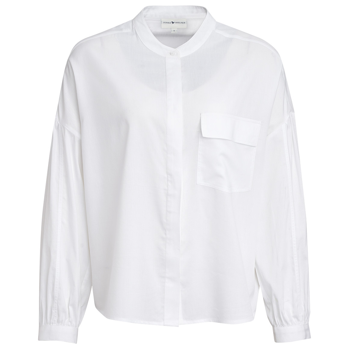 Damen Bluse mit verdeckter Knopfleiste von Gina