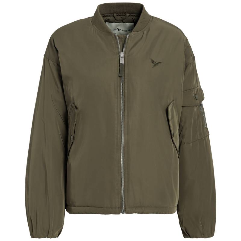 Damen Bomberjacke mit Tunnelzug von Gina