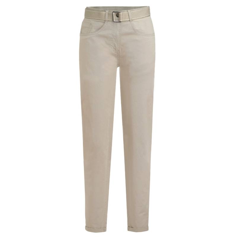 Damen Chinohose mit Canvasgürtel Damen Chinohose mit Canvasgürtel von Gina