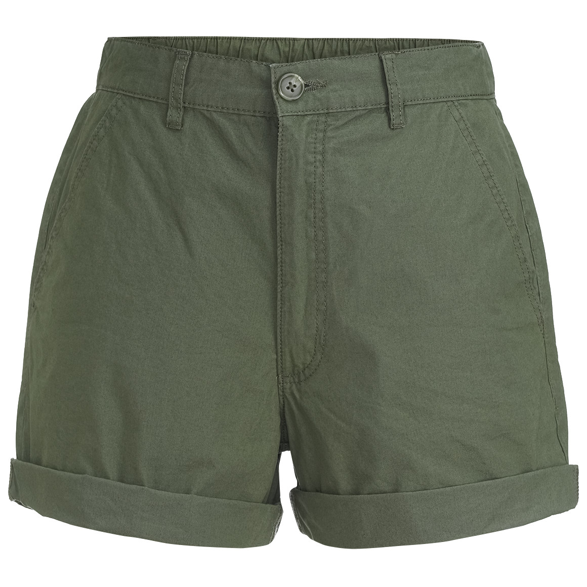 Damen Chinoshorts in Unifarben von Gina
