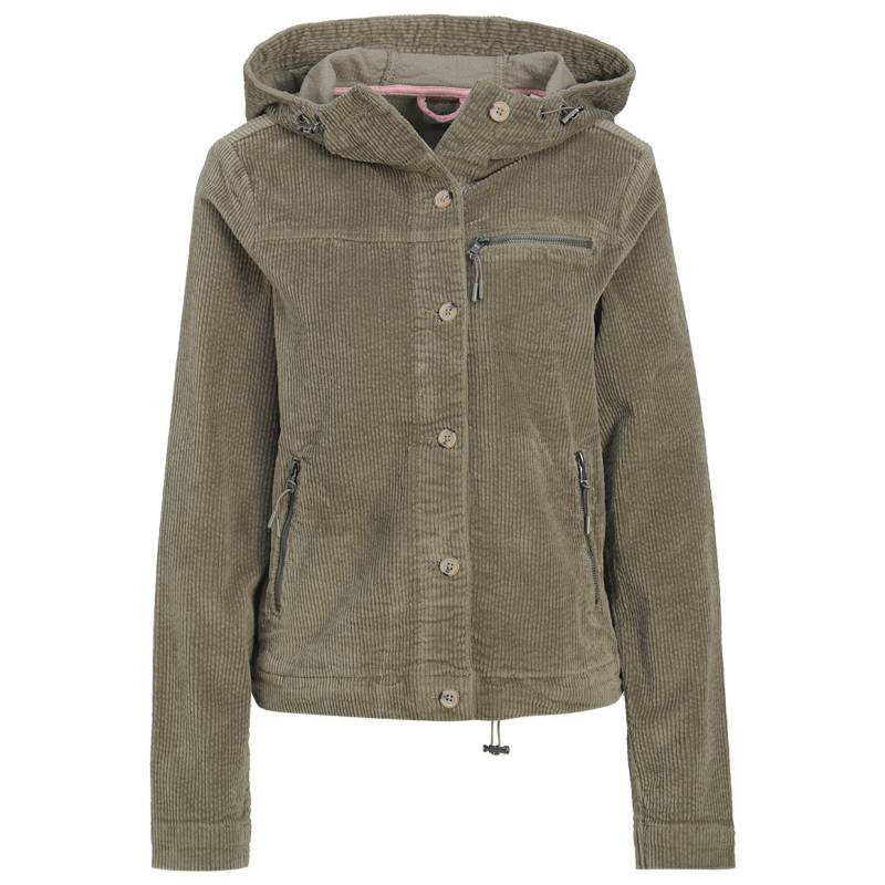 Damen Cordjacke mit Kapuze Damen Cordjacke mit Kapuze von Gina