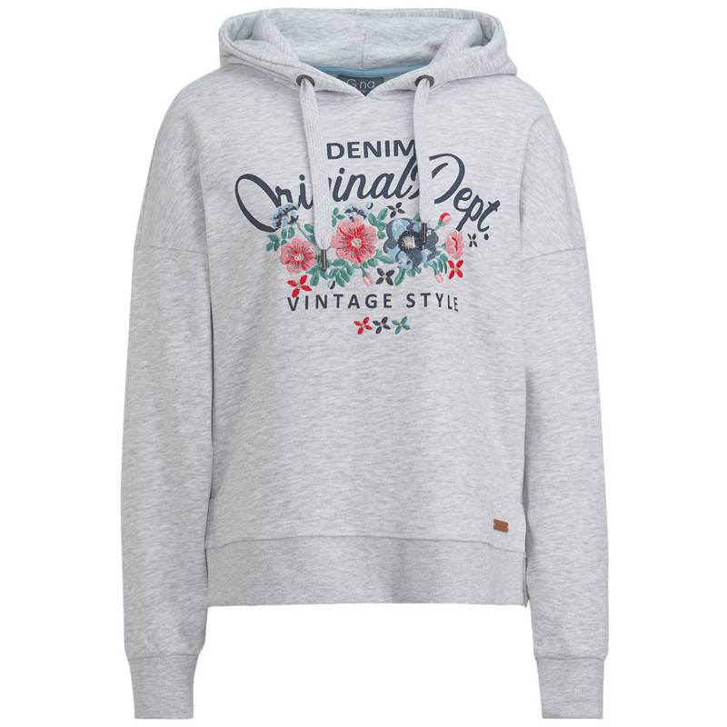 Damen Hoodie in Melange-Optik von Gina