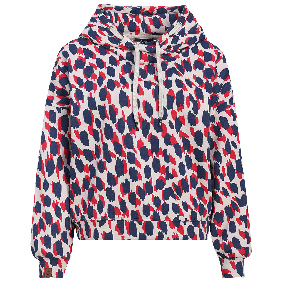 Damen Hoodie mit Allover-Print von Gina