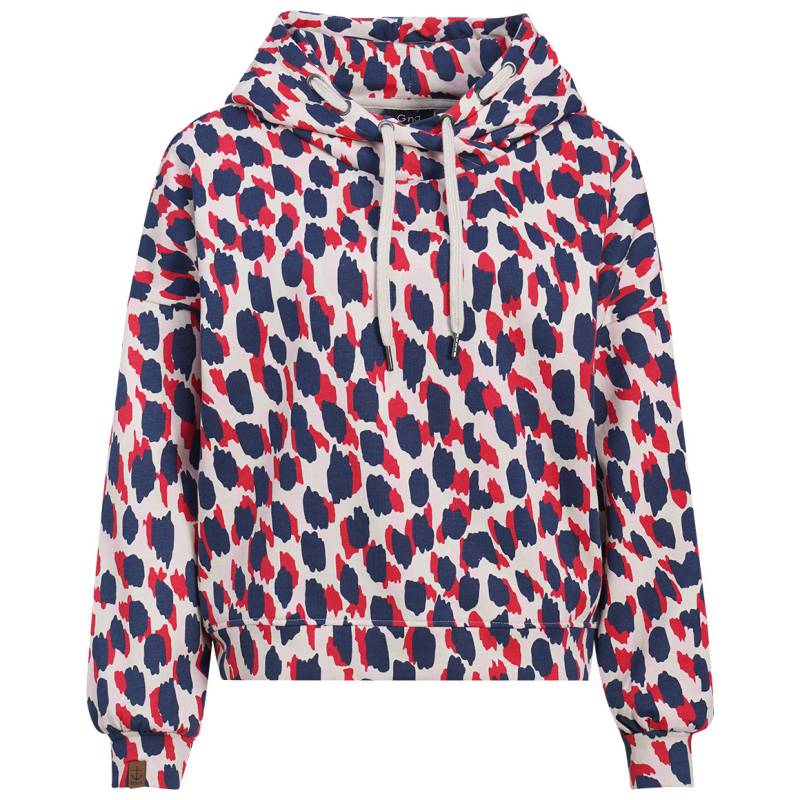 Damen Hoodie mit Allover-Print von Gina