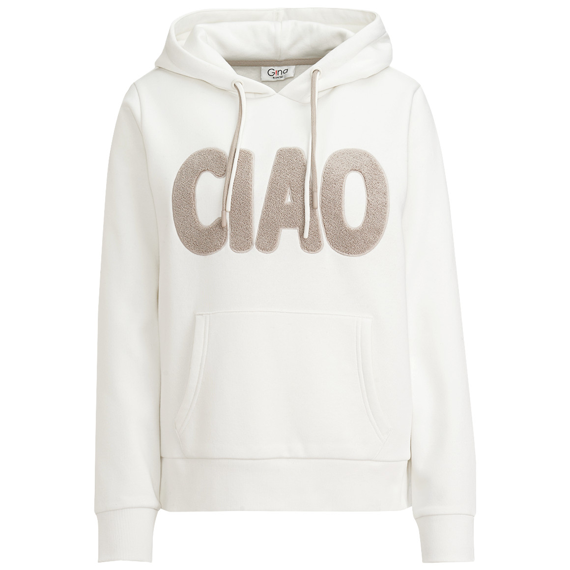 Damen Hoodie mit Applikation von Gina