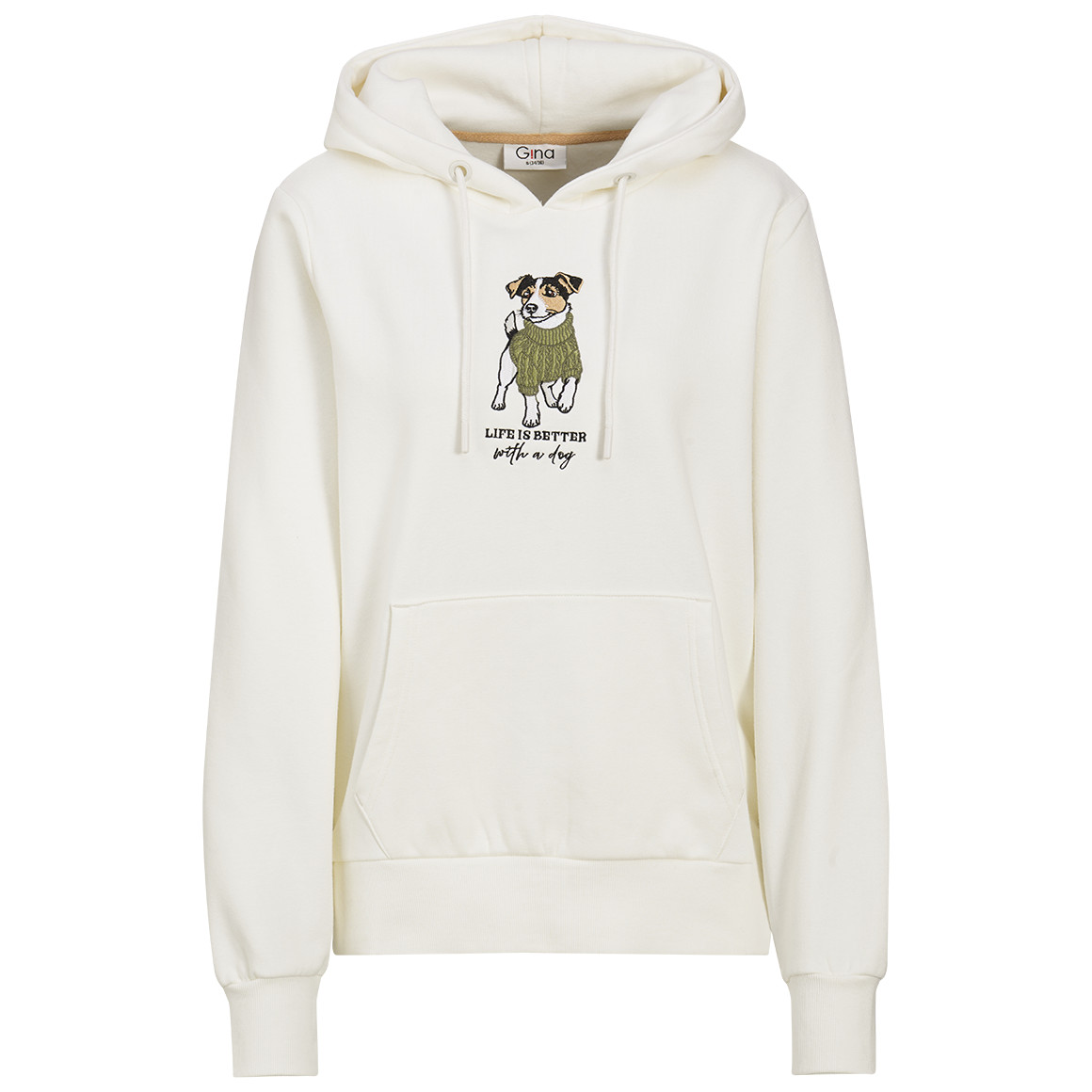 Damen Hoodie mit Applikation Damen Hoodie mit Applikation von Gina