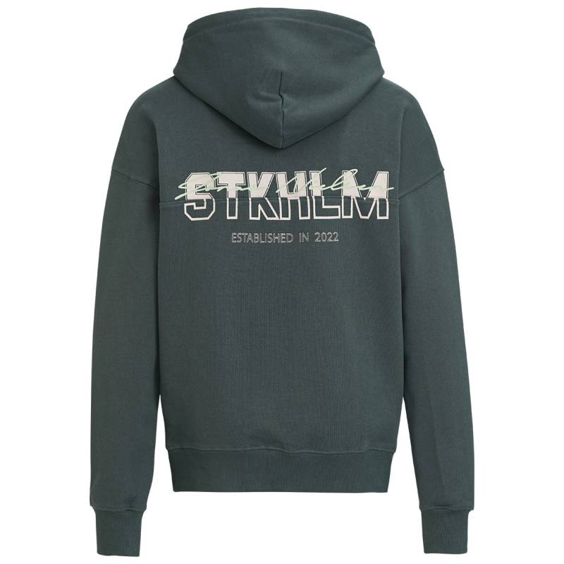 Damen Hoodie mit Logo-Stickerei von Gina
