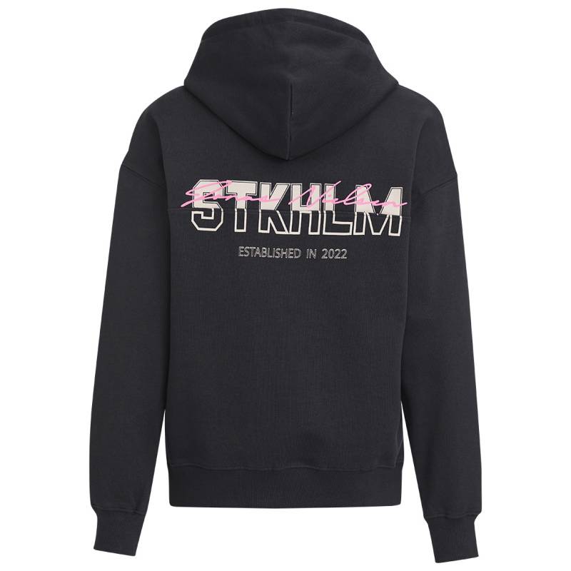 Damen Hoodie mit Logo-Stickerei von Gina
