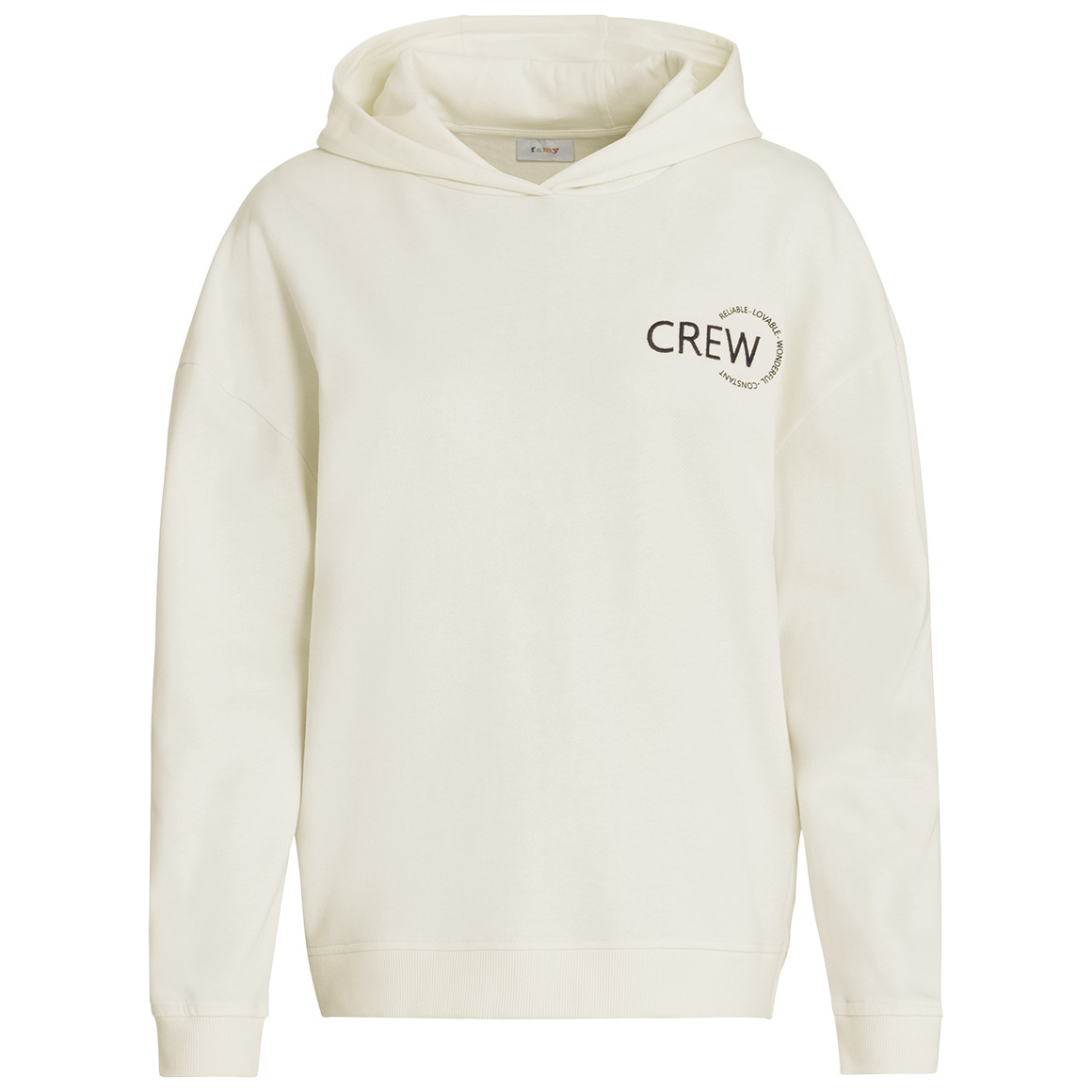 Damen Hoodie mit Message-Print von Gina