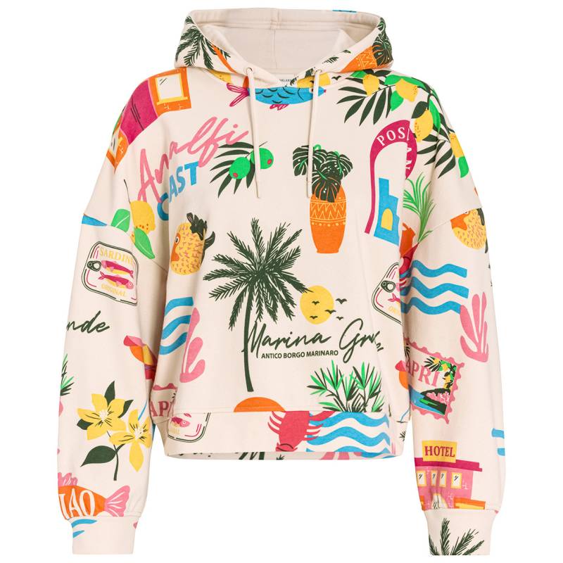 Damen Hoodie mit Urlaubs-Motiven von Gina