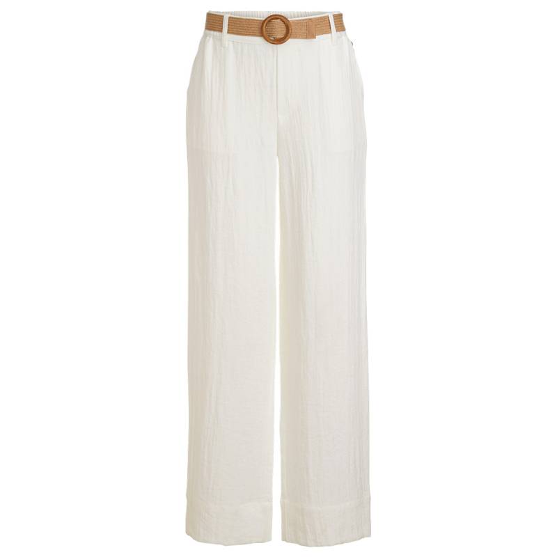 Damen Hose mit Flechtgürtel von Gina