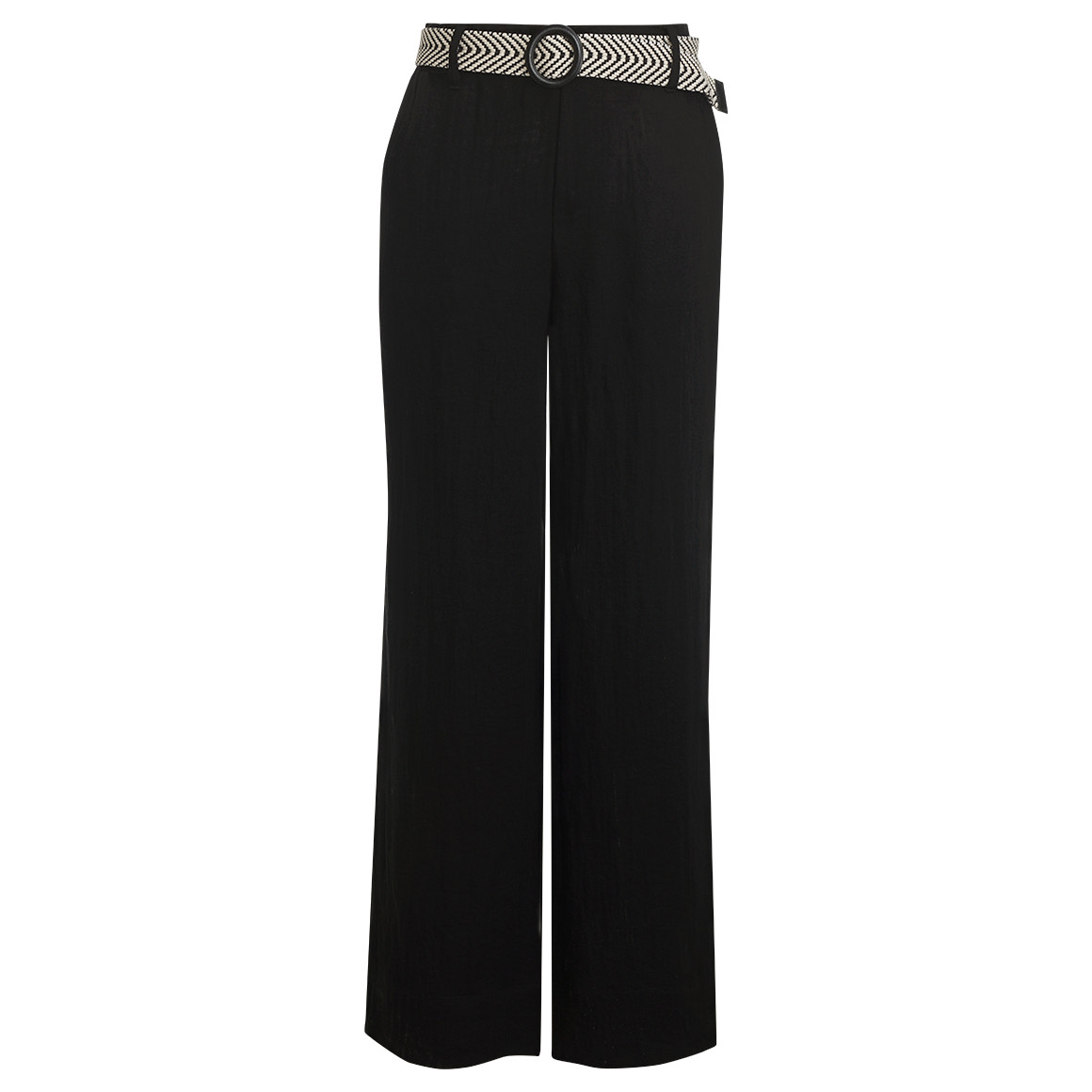 Damen Hose mit Flechtgürtel Damen Hose mit Flechtgürtel von Gina