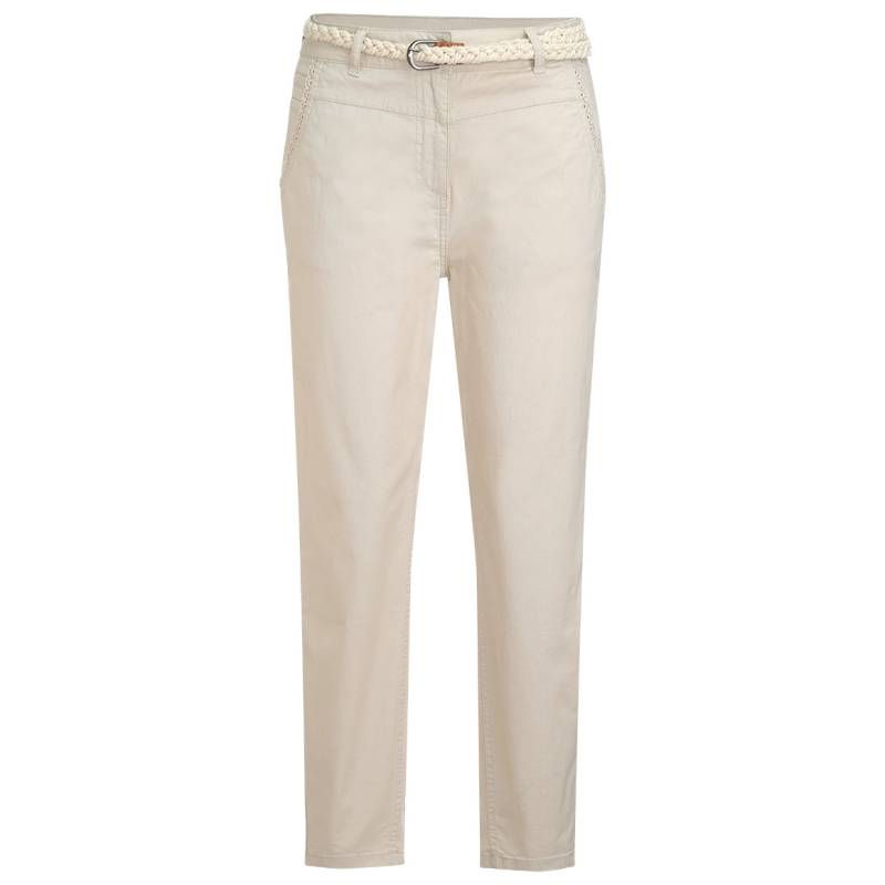 Damen Hose mit Zopf-Gürtel von Gina