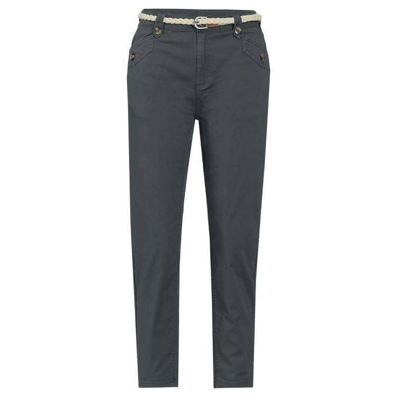 Damen Hose mit Zopf-Gürtel von Gina