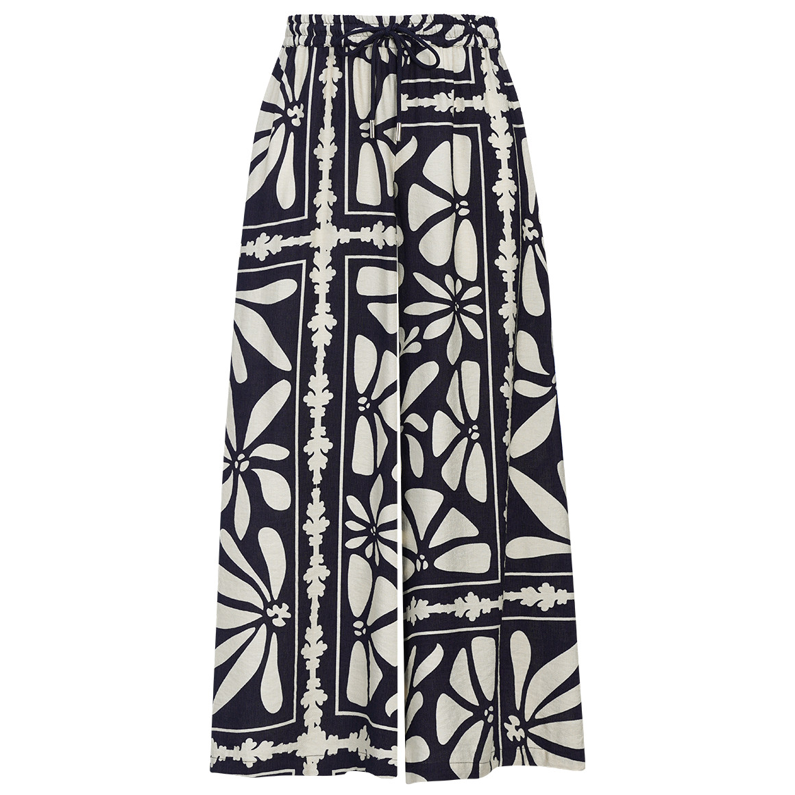 Damen Hose mit weitem Bein Damen Hose mit weitem Bein von Gina