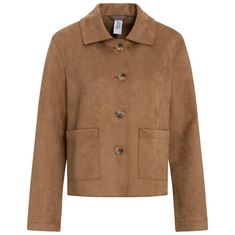 Damen Jacke in Veloursleder-Optik Damen Jacke in Veloursleder-Optik von Gina