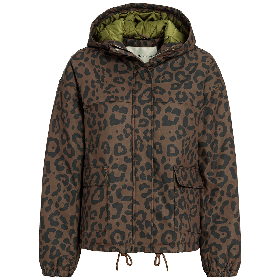 Damen Jacke mit Leo-Muster von Gina