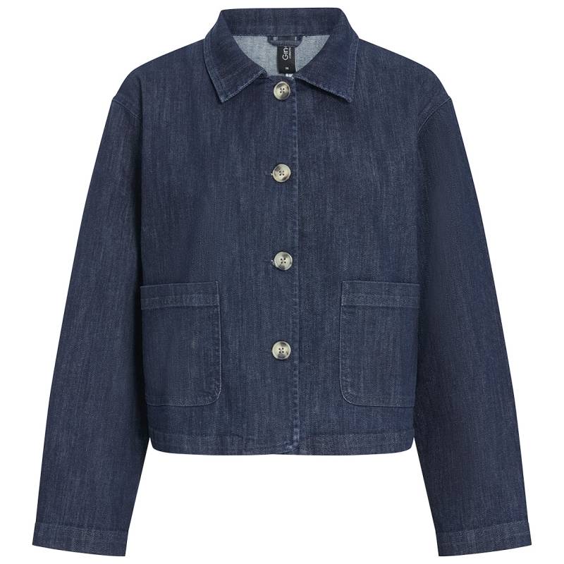 Damen Jeansjacke mit Knopfleiste von Gina