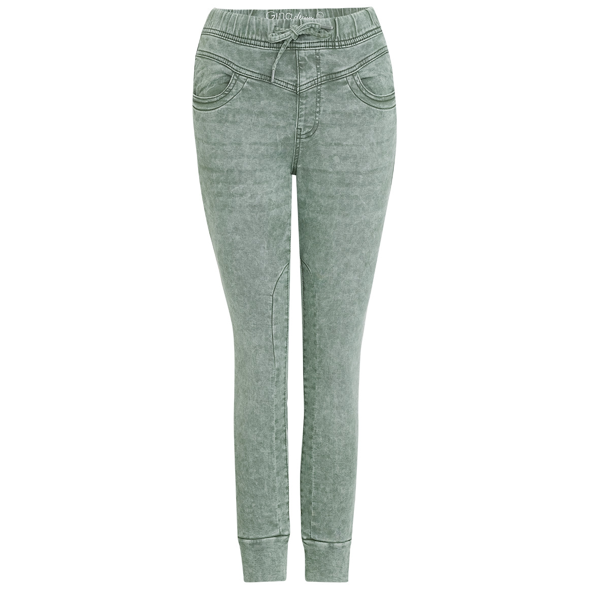 Damen Jeggings mit Used-Waschung von Gina