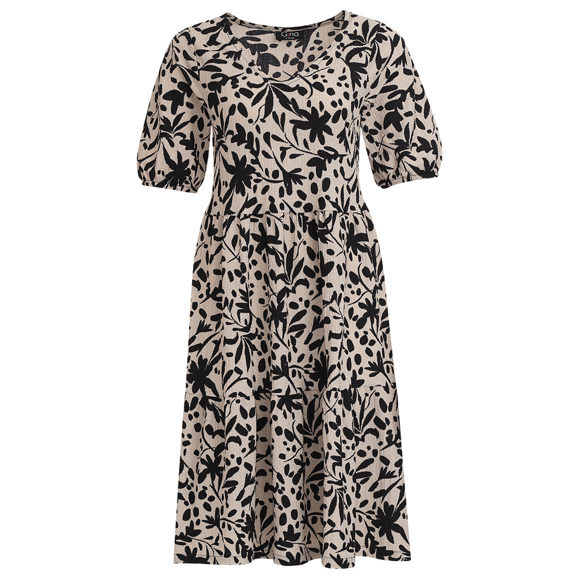 Damen Kleid aus strukturiertem Material Damen Kleid aus strukturiertem Material von Gina