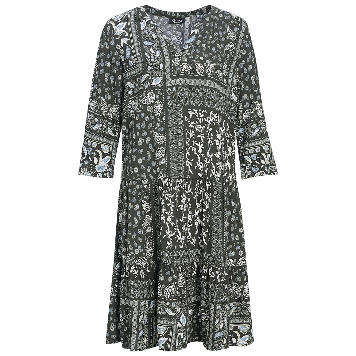 Damen Kleid mit Allover-Muster Damen Kleid mit Allover-Muster von Gina