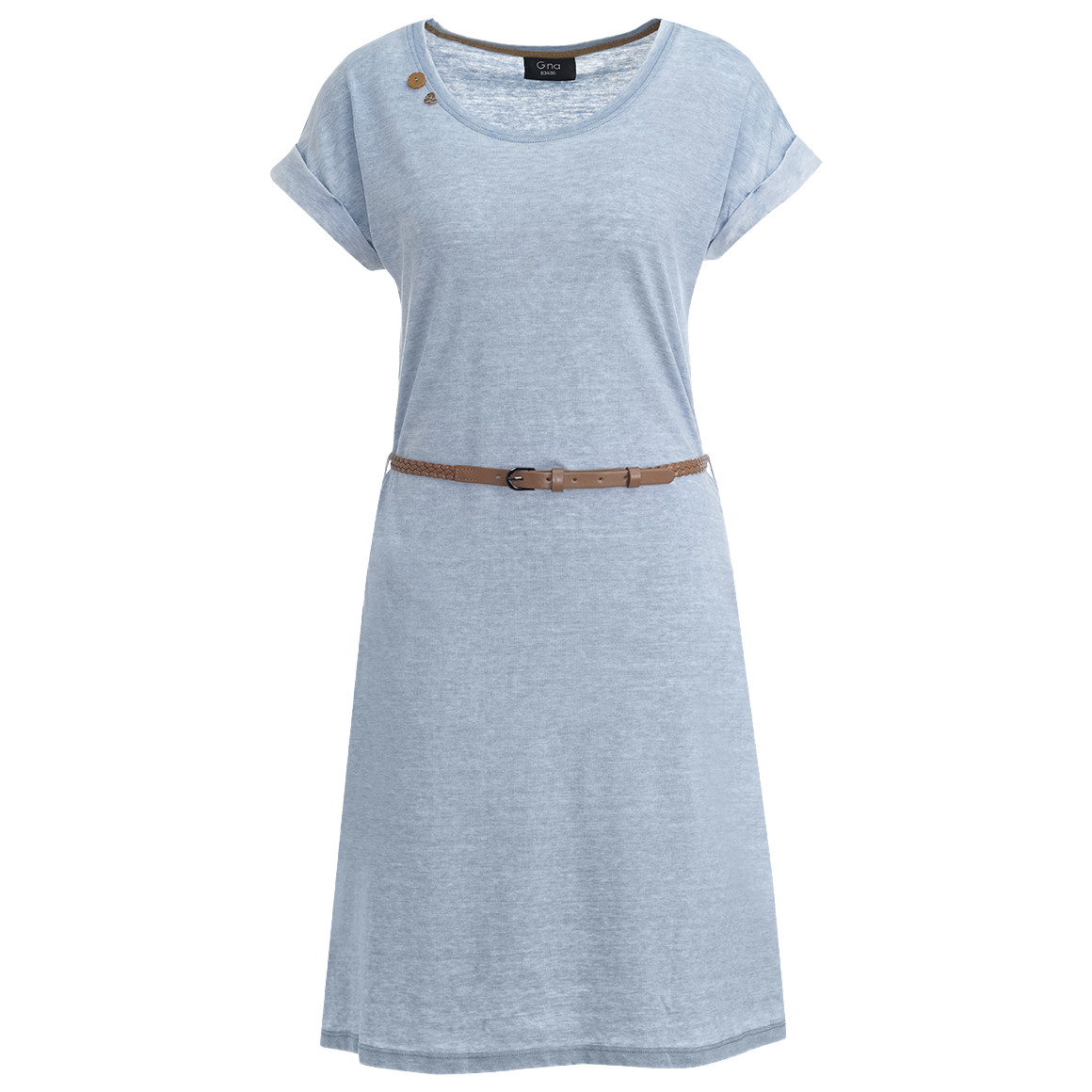 Damen Kleid mit Gürtel von Gina