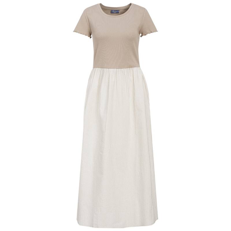 Damen Kleid mit Seersucker-Struktur Damen Kleid mit Seersucker-Struktur von Gina