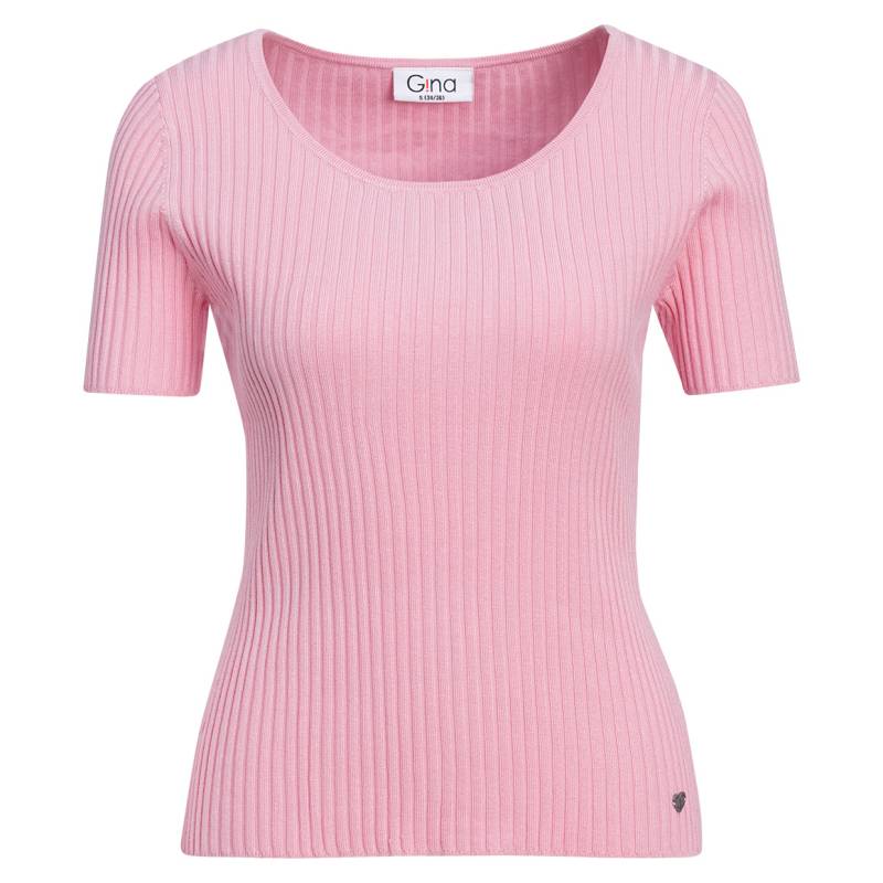 Damen Kurzarm-Strickpullover mit Rippstruktur Damen Kurzarm-Strickpullover mit Rippstruktur von Gina